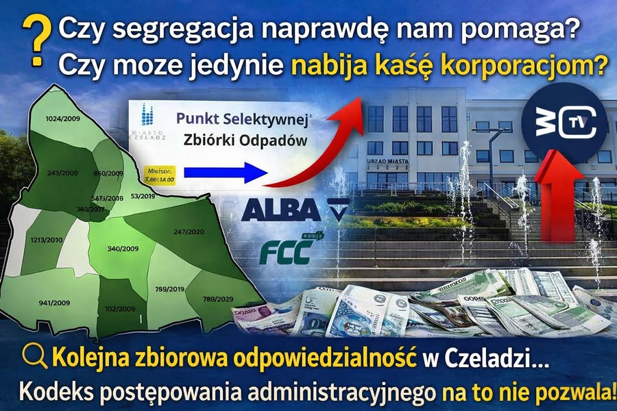 ❗️Segregujesz śmieci, a i tak zapłacisz więcej, bo ktoś inny wrzucił lodówkę w nocy?