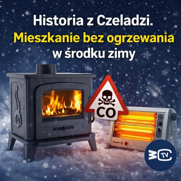 🥶 ZIMA, CZAD I… BRAK OGRZEWANIA? Historia z Czeladzi z tego weekendu
