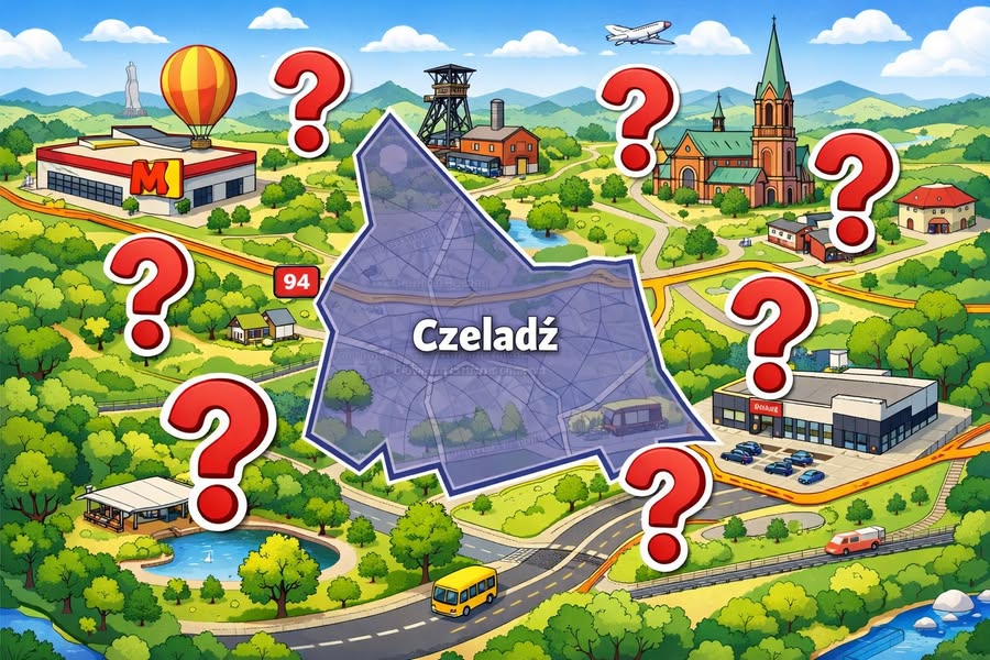🏙️ Gdzie właściwie jest centrum Czeladzi?
