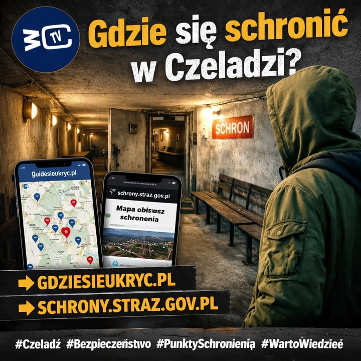 Nie warto czekać na chaos, żeby dopiero wtedy zastanawiać się, gdzie w Czeladzi można się schronić.