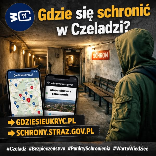 Nie warto czekać na chaos, żeby dopiero wtedy zastanawiać się, gdzie w Czeladzi można się schronić.