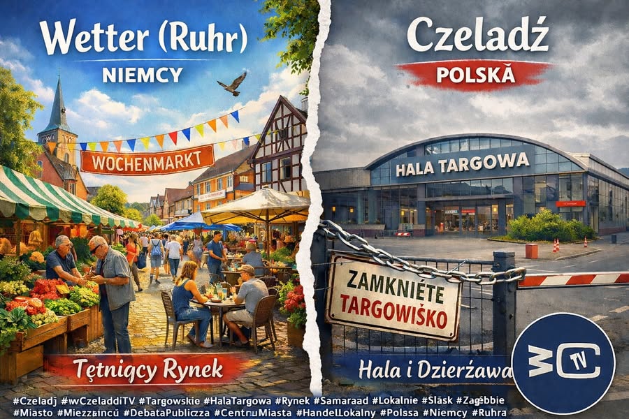 Targ jako serce centrum czy targ jako obiekt do uporządkowania? Porównanie Czeladzi i Wetter (Ruhr)