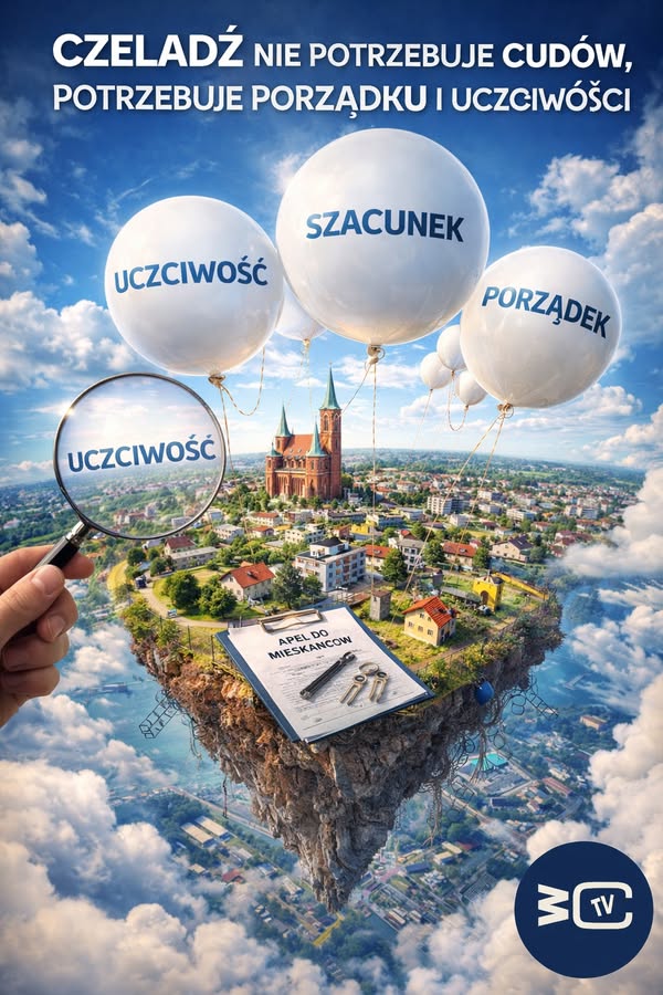 Czeladź nie potrzebuje cudów. Potrzebuje porządku, uczciwości i szacunku dla mieszkańców
