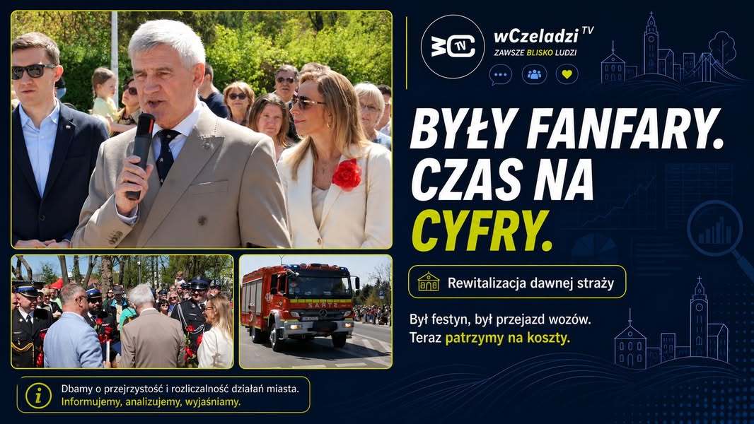 Były fanfary, był piknik strażacki, był przejazd wozów. Teraz porozmawiajmy o cyfrach