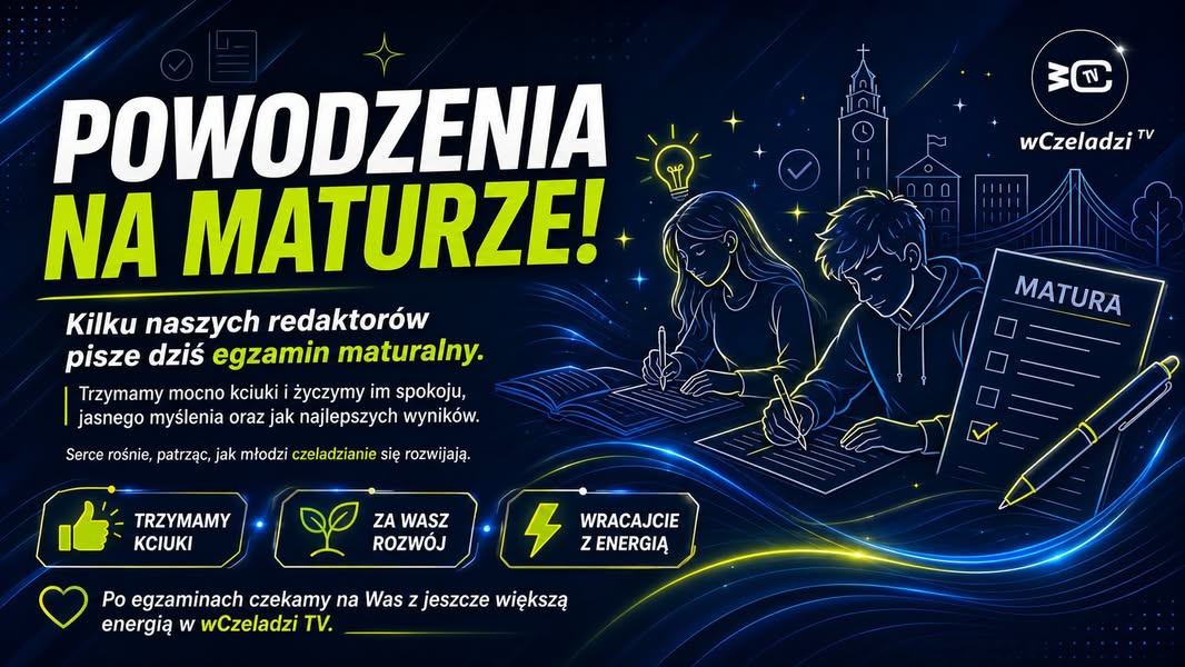 Kilku naszych redaktorów pisze dziś maturę.