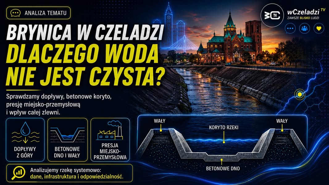 🌊 BRYNICA W CZELADZI. DLACZEGO TA WODA NIE JEST CZYSTA?