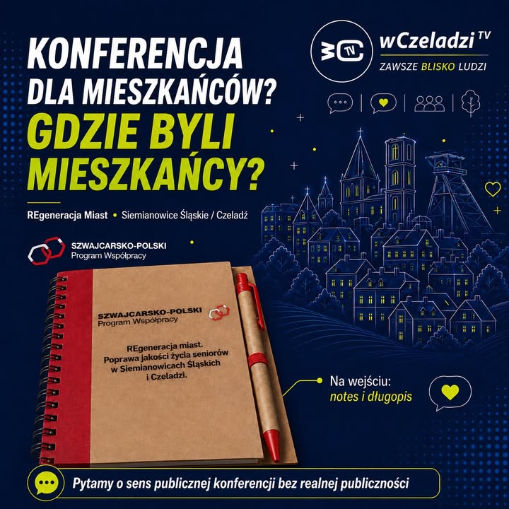 Konferencja o mieszkańcach bez mieszkańców? Pytamy o sens takich wydarzeń