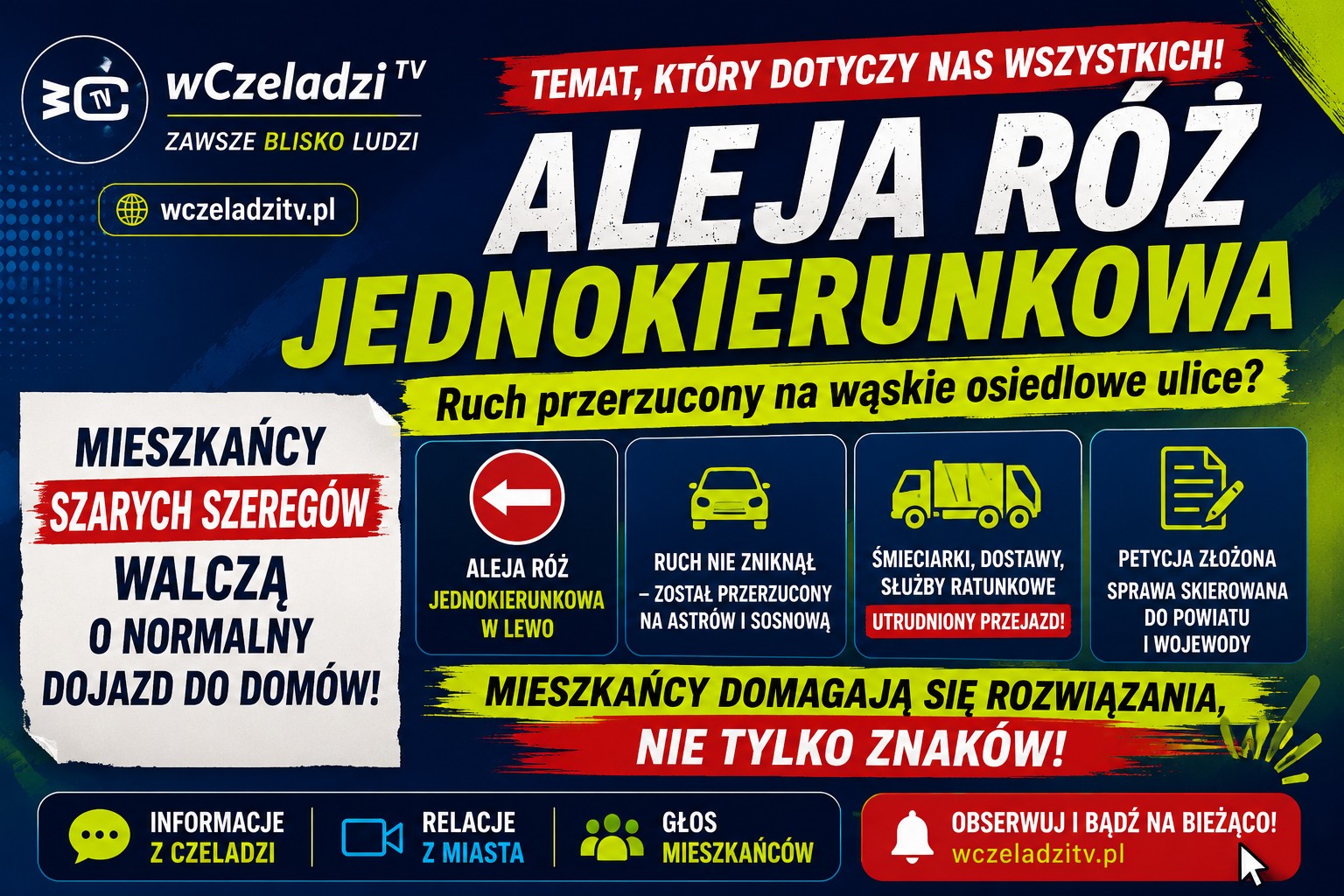 Aleja Róż po zmianie.