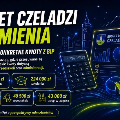 Budżet obywatelski wokół Czeladzi działa. A u nas?** Sprawdziliśmy, jak to wygląda……