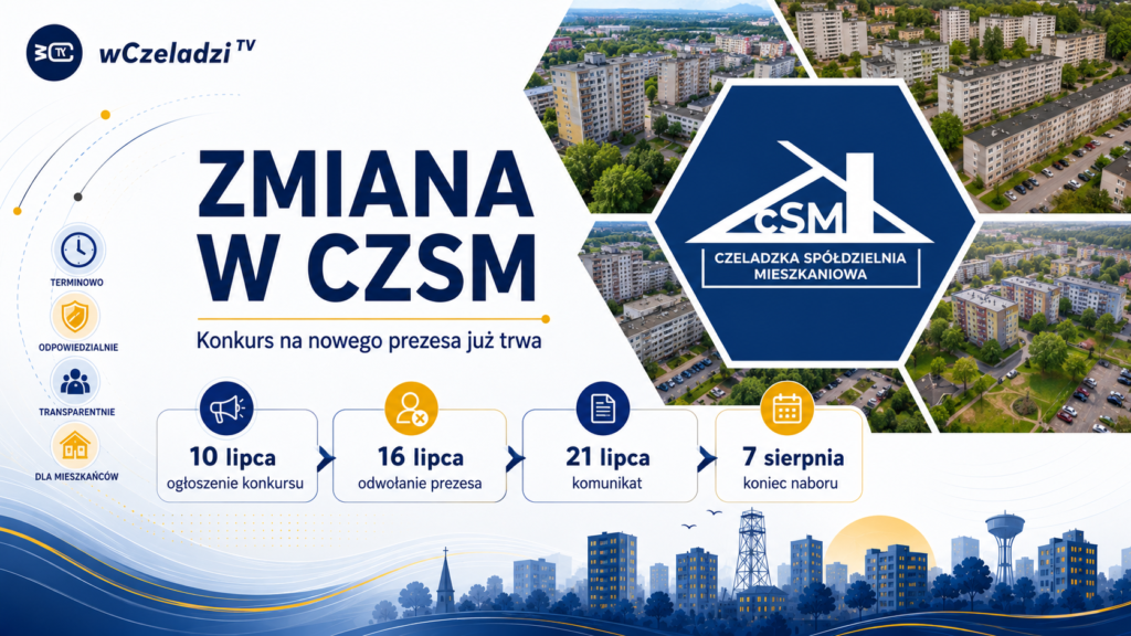 Konkurs ogłoszono 10 lipca, prezesa odwołano sześć dni później.