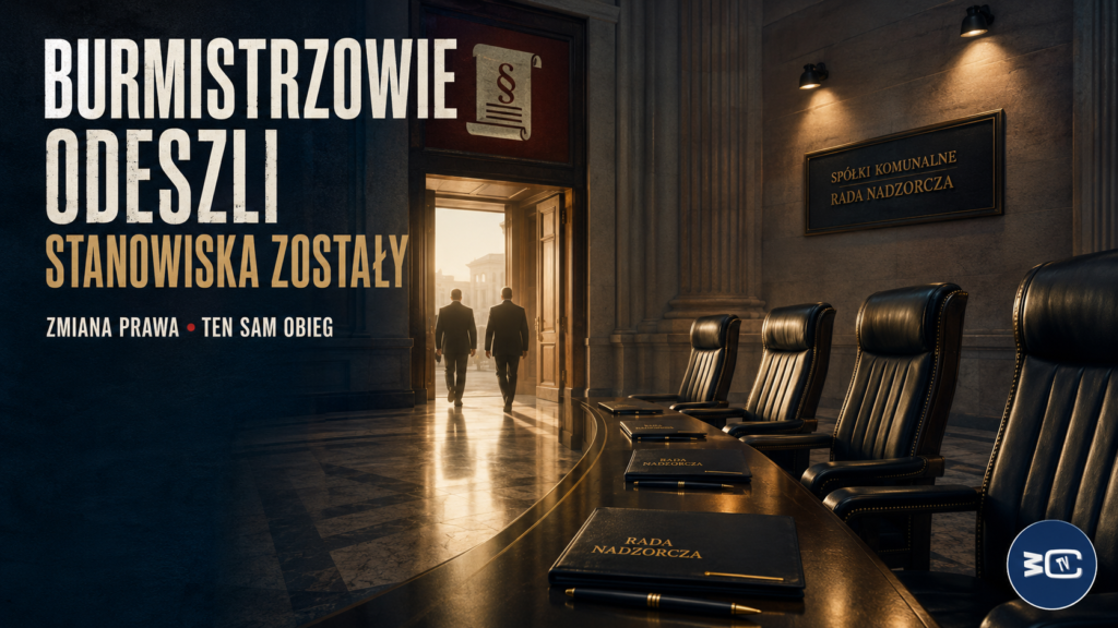 Burmistrzowie odeszli z rad nadzorczych po zmianie prawa, ale stanowiska w spółkach pozostały.
