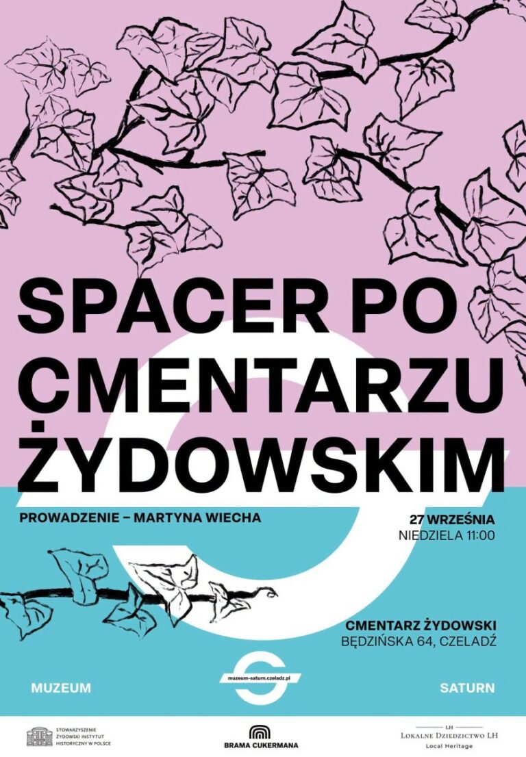 Kolejny spacer po cmentarzu żydowskim w Czeladzi